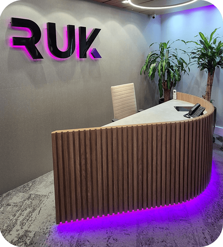 Recepção da RUK